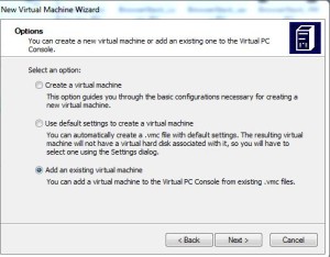 Modern IE Add VM