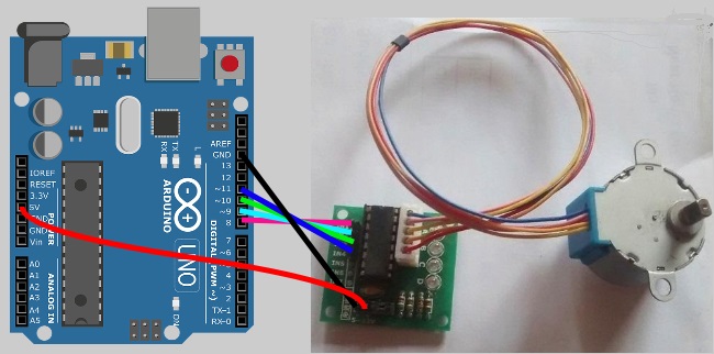 Arduino Tutorials for Testers: Stepper Motor - Qxf2 blog