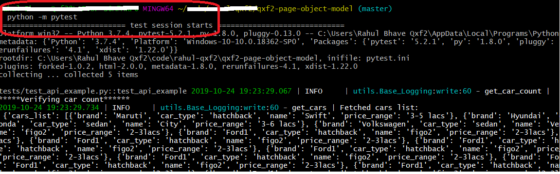 Pytest Run Test With Command Line Arguments