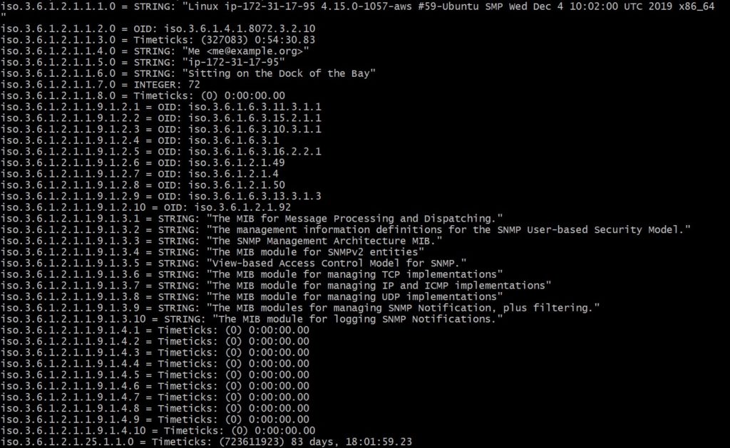 snmpwalk - Qxf2 BLOG