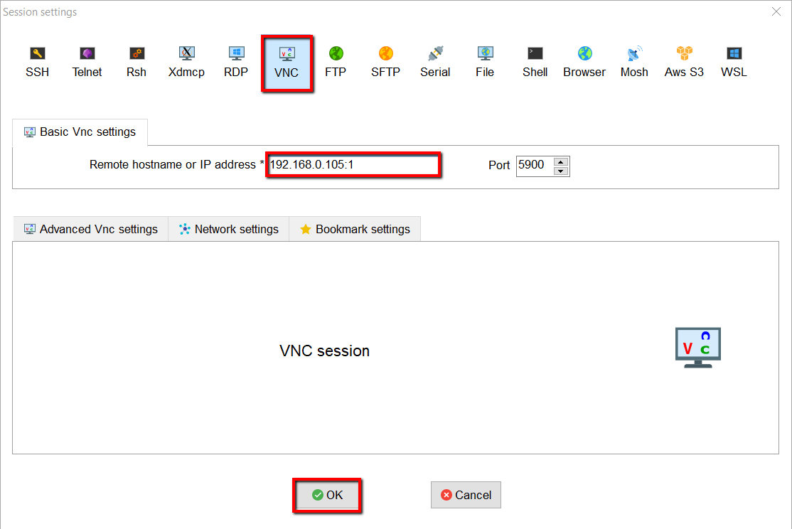 Vnc server configuration in solaris 10 em client loginwont start