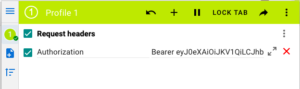 ModHeader Authorization