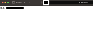 Redirect page