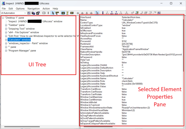 Windows Inspector Icon How to use Windows Inspector to write selector for Windows UI or ...